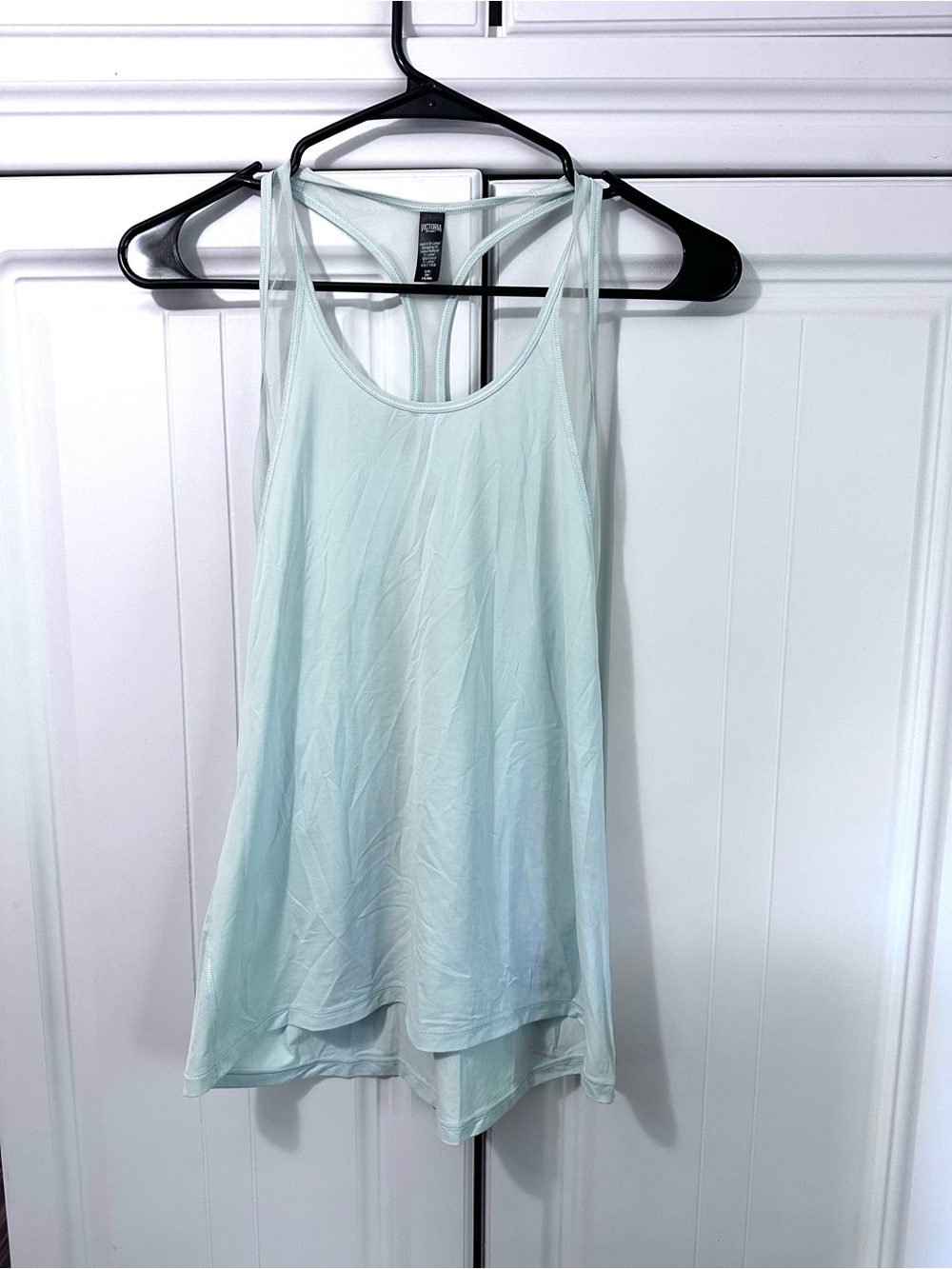 Victoria’s Secret Aqua Racerback Tank Top